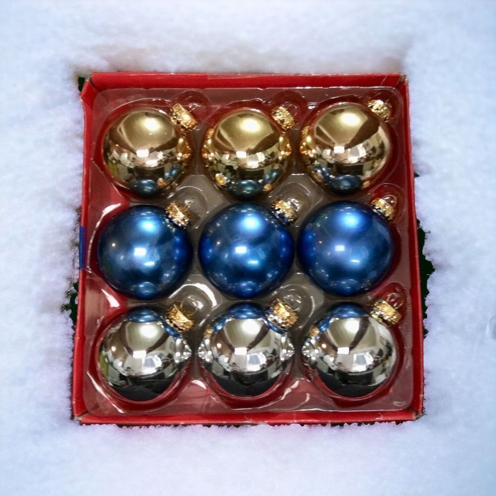 Vintage Glass Tree Ornaments